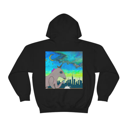 „Majestic Morning Reflections“ – The Alien Unisex Hoodie