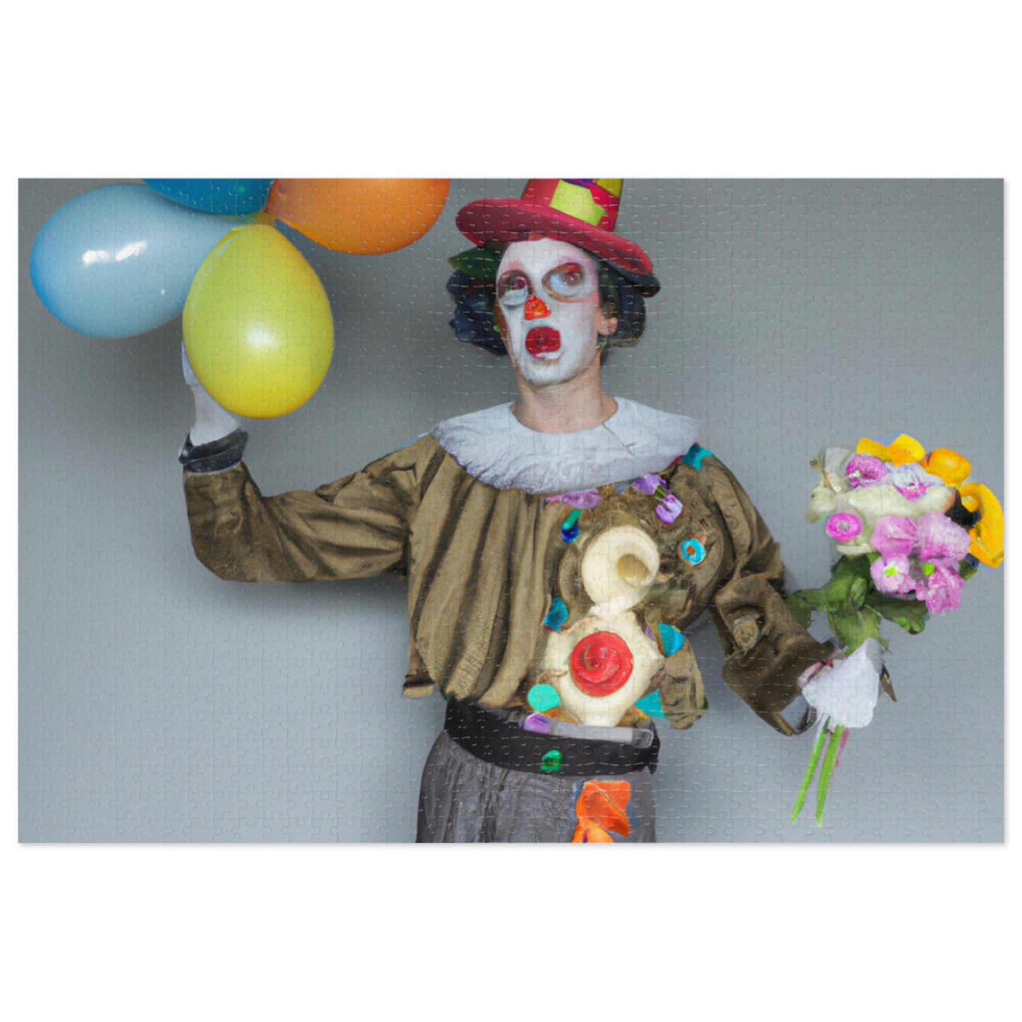 "Clowning Around with Balloons" - The Alien Jigsaw Puzzle