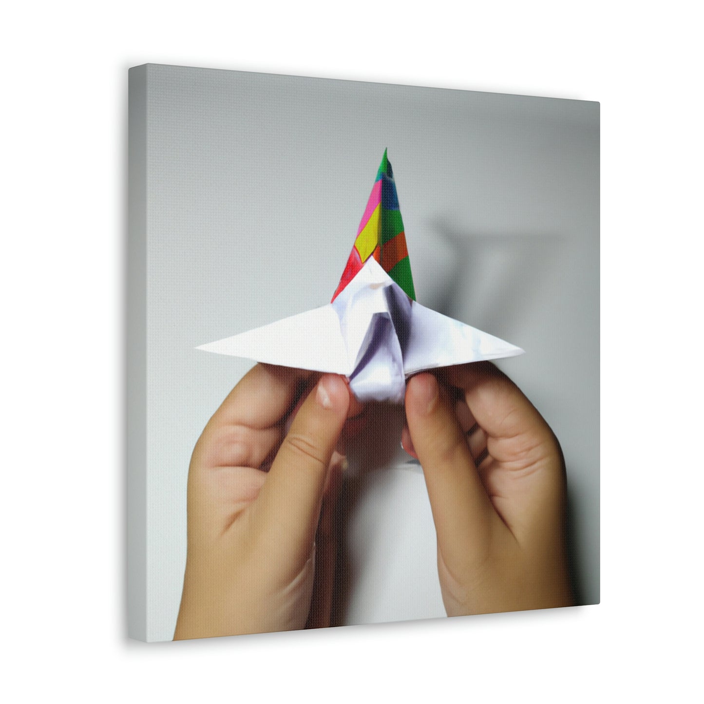 „Verdeckte Kreationen: Erstellen einer geheimen Nachricht mit Origami“ – The Alien Canva