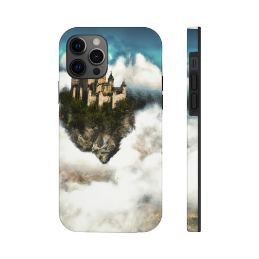 Mystic Castle in the Sky - Die Alien Tough Phone Cases