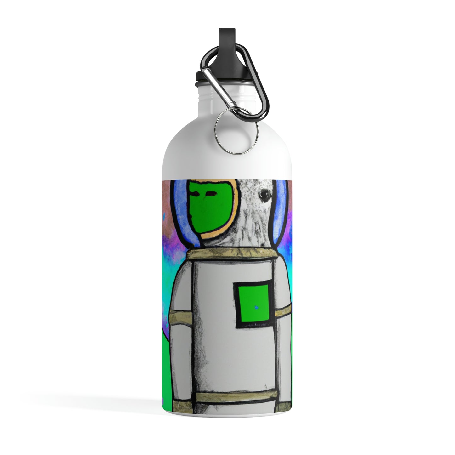 "Alone in the Alien Sky" - The Alien Stainless Steel Water Bottle