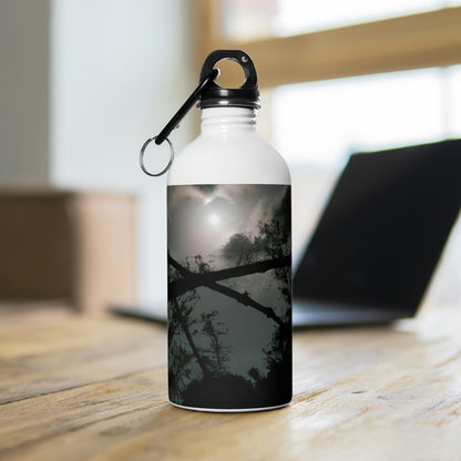 "A Moonlit Mystical World" - The Alien Stainless Steel Water Bottle