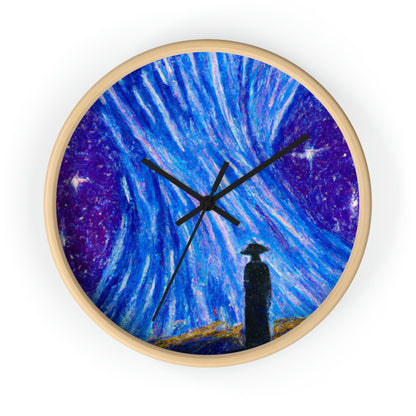 "A Starlit Solace" - The Alien Wall Clock