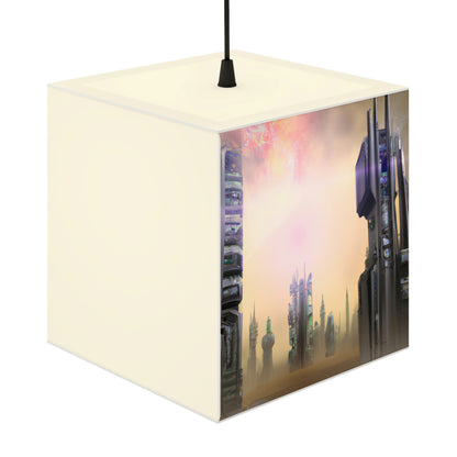 "Lost in the Cosmic Mist" - The Alien Light Cube Lamp