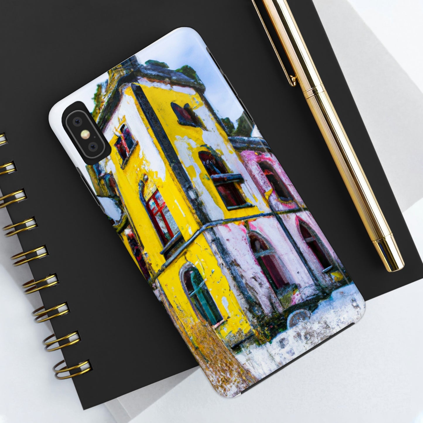 "Schloss aus Schnee und Schatten" - Die Alien Tough Phone Cases