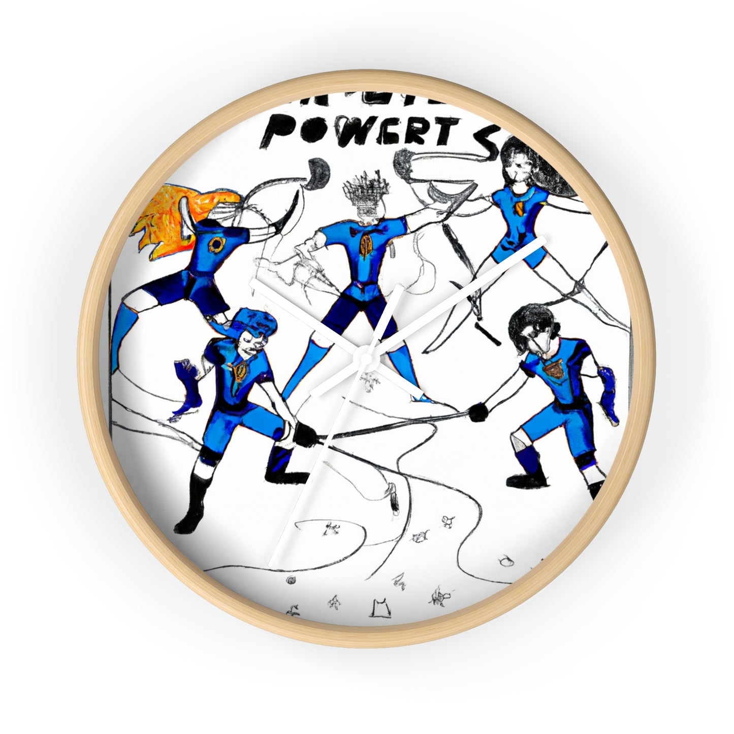 "Magical Throwdown: The Sports Team Challenge" - The Alien Wall Clock