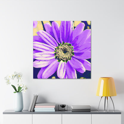 Purple Petals Popping: Create an Eye-Catching Daisy-Rose Fusion - The Alien Canva