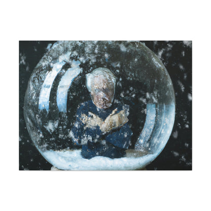 "Uncertain Snowglobe" - The Alien Canva