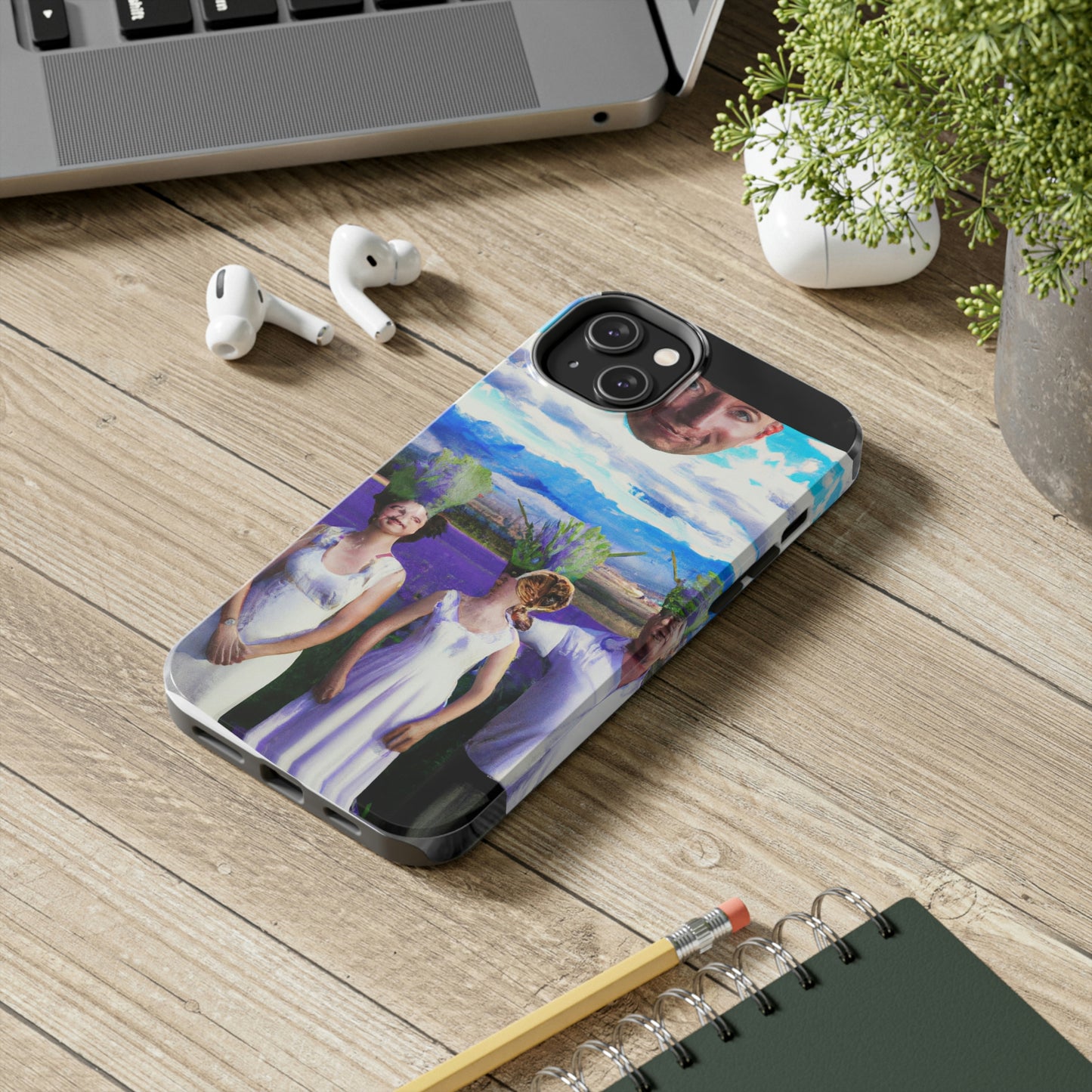 "Lavender Family Reunion: A Blooming Celebration" - The Alien Tough Phone Cases