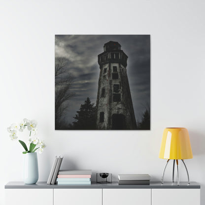 The Sinister Lighthouse - The Alien Canva