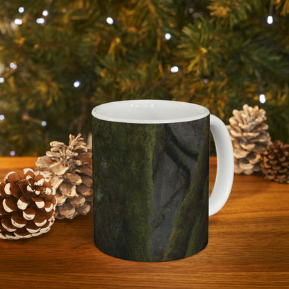 "The Mystical Mossy Oak" - The Alien Ceramic Mug 11 oz