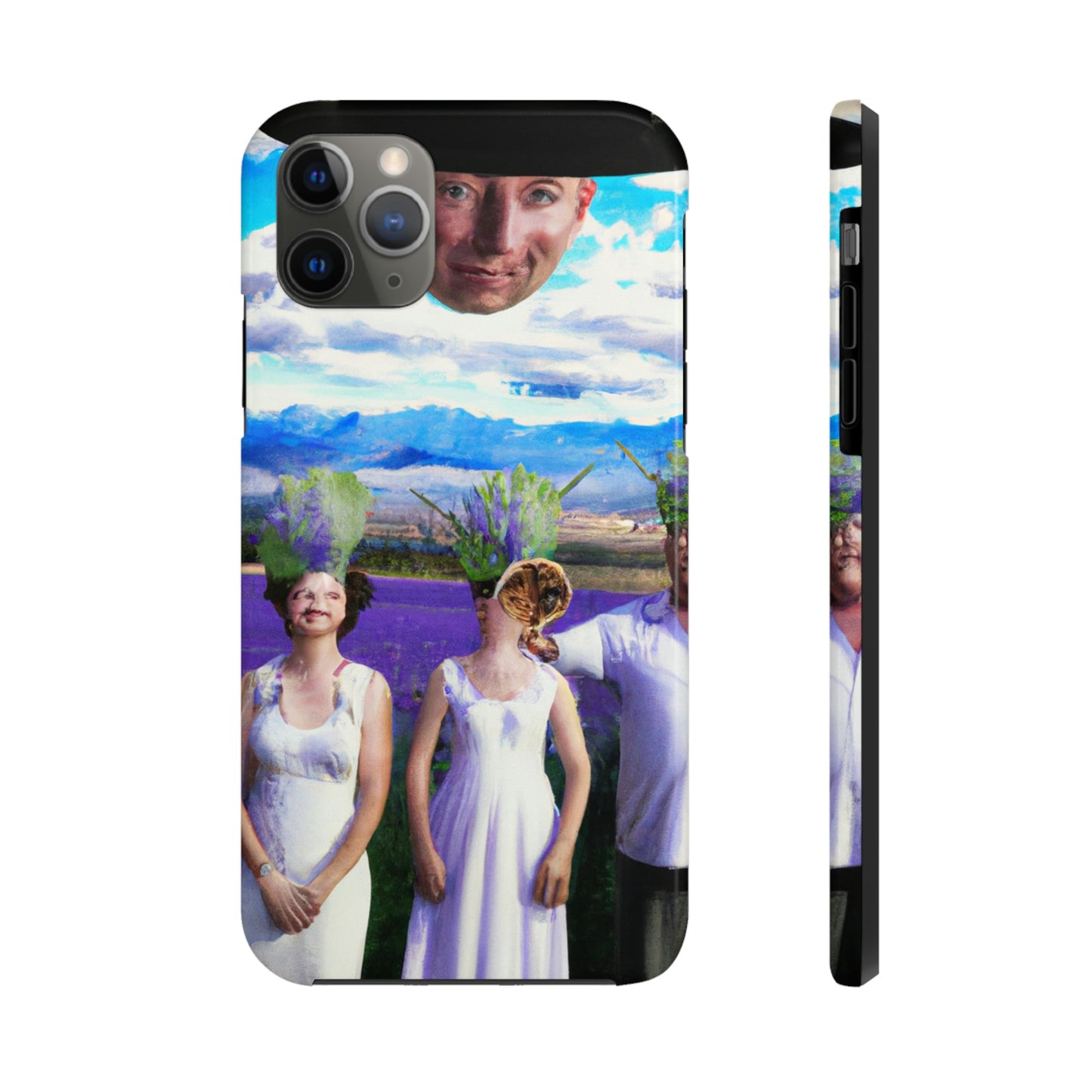 "Lavender Family Reunion: A Blooming Celebration" - The Alien Tough Phone Cases