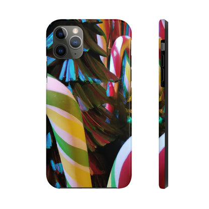 "Candy Cane Wonderland" - Die Alien Tough Phone Cases