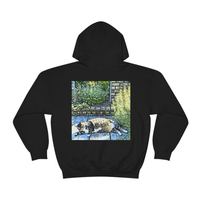 "A Cat's Life of Luxury" - The Alien Unisex Hoodie