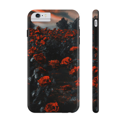 "Inferno der Blüten" - Die Alien Tough Phone Cases