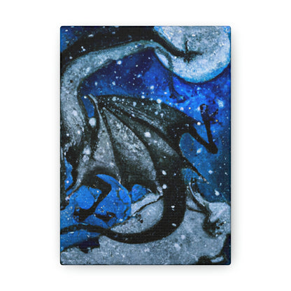 "Frosted Moonlight Dragon" - The Alien Canva