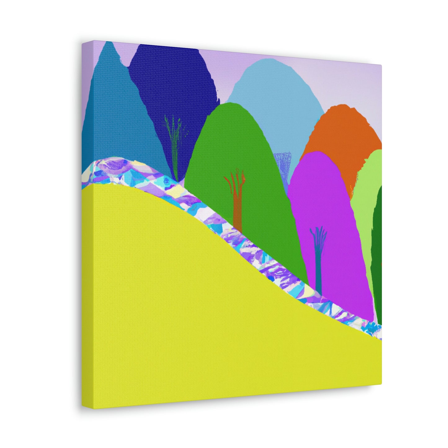 Mountain Optimism Artist - Canvas