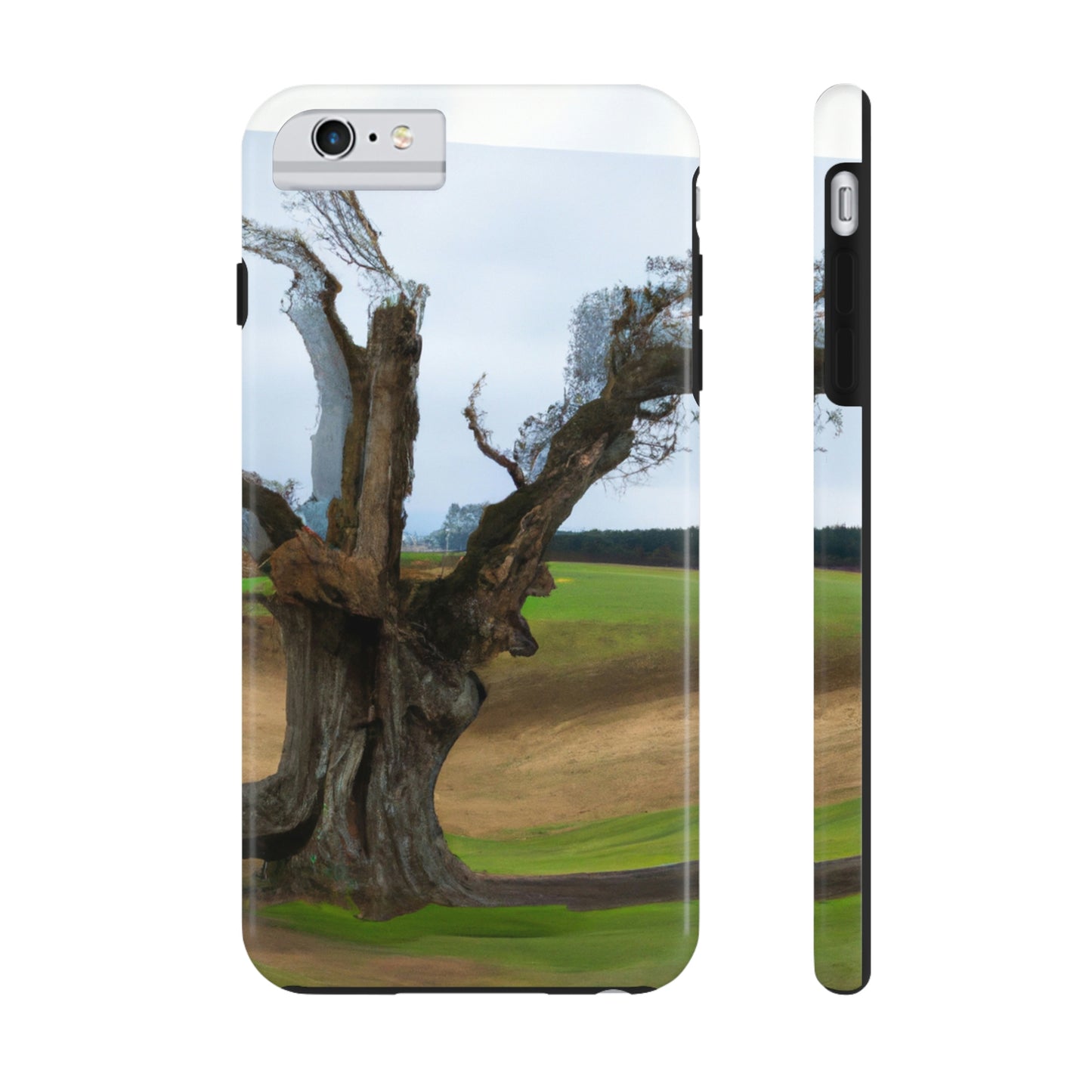 "A Shadow in the Meadow: The Last Standing Tree" - The Alien Tough Phone Cases