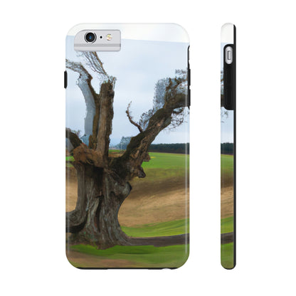 "A Shadow in the Meadow: The Last Standing Tree" - The Alien Tough Phone Cases