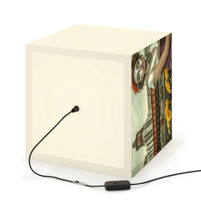 "ChronoTown: Where Time Stands Still" - The Alien Light Cube Lamp