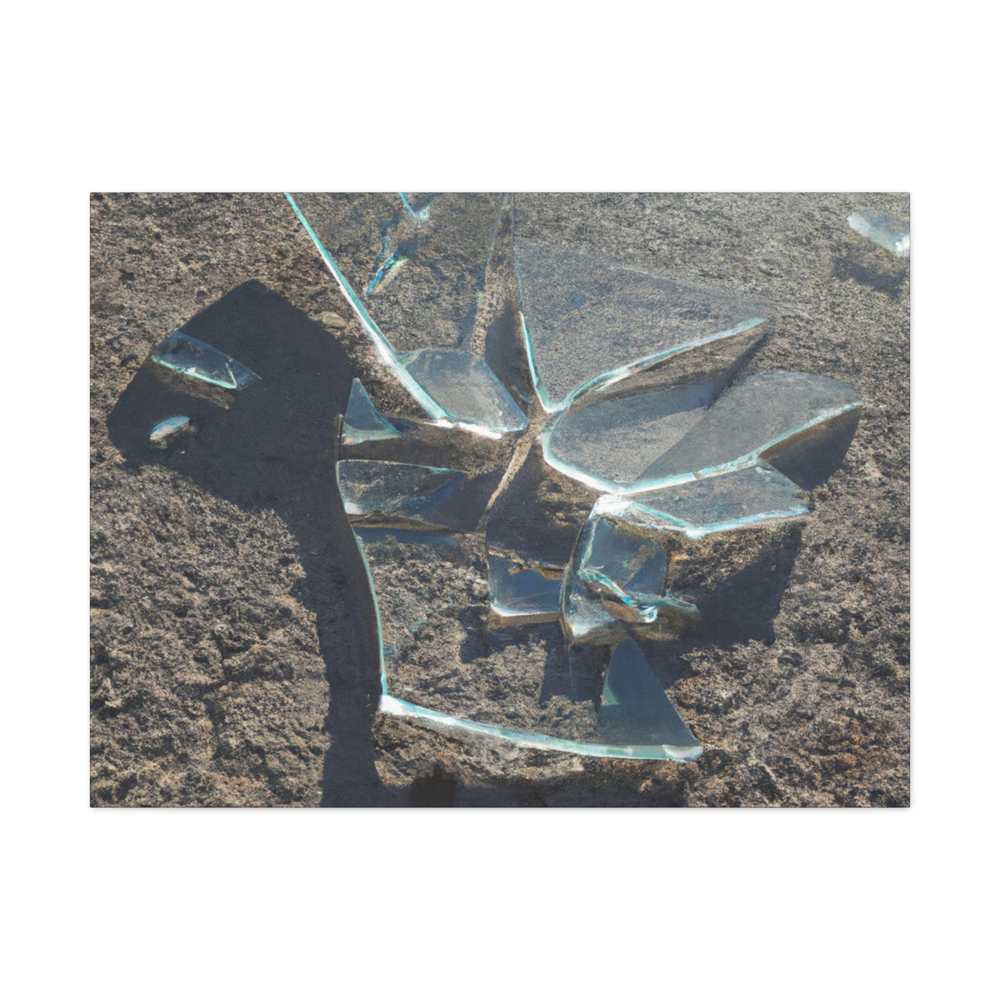 "Glimmer of Broken Glass" - The Alien Canva