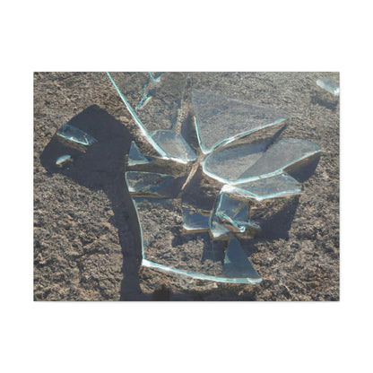 "Glimmer of Broken Glass" - The Alien Canva