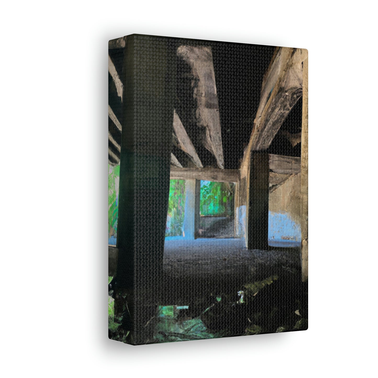 Treasure Under the Bridge - The Alien Canva