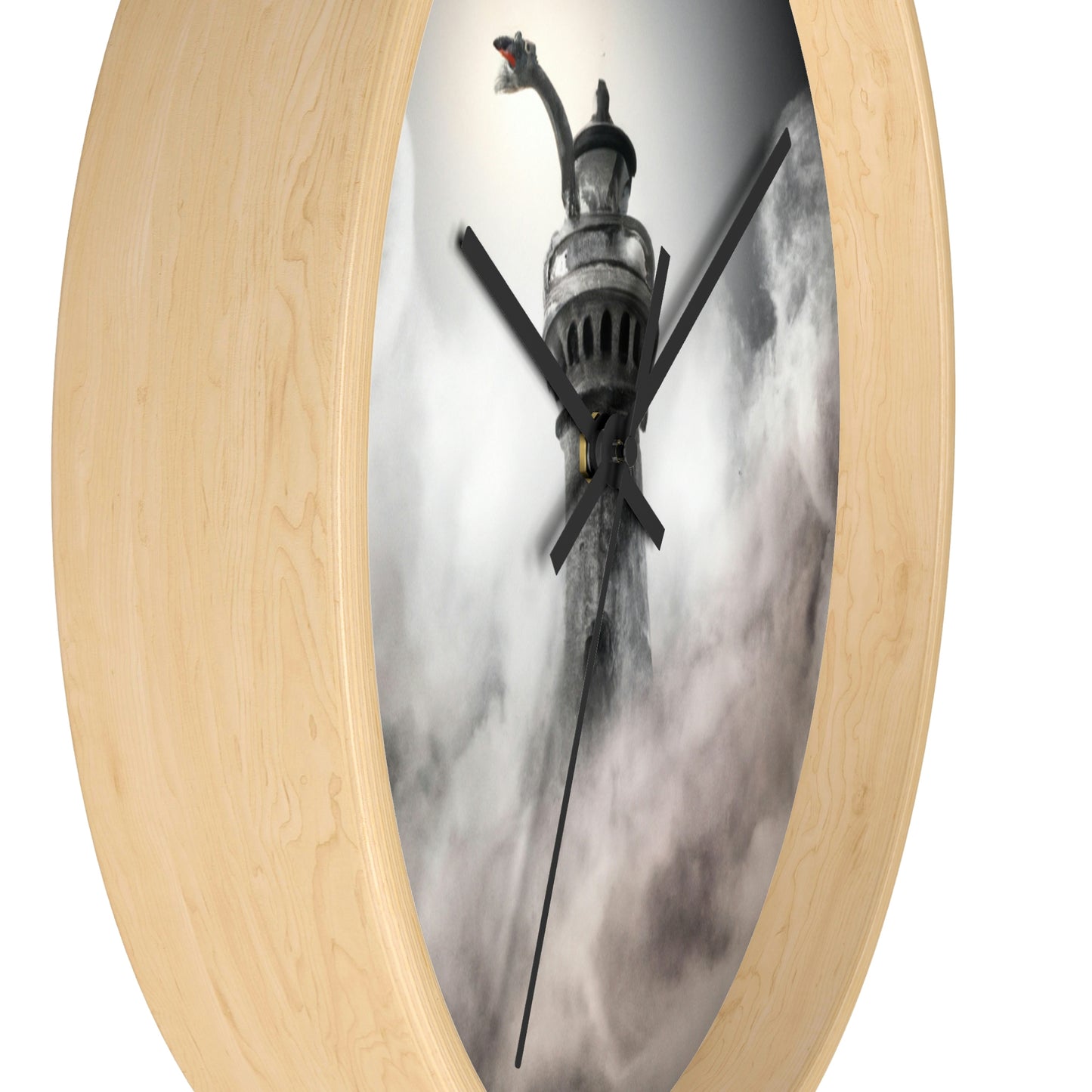 "Smoke and Lighthouse Keeper" - The Alien Wall Clock