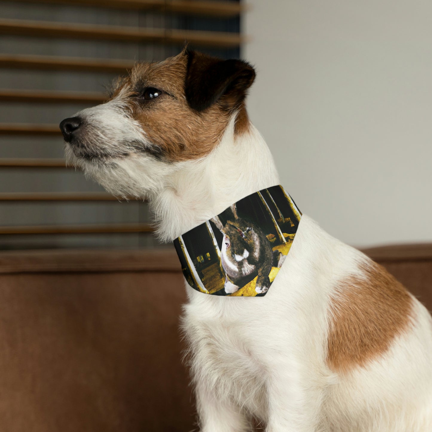 "Lost in the Darkness" - The Alien Pet Bandana Collar