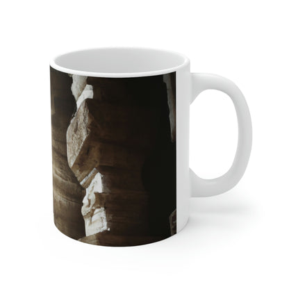 "The Temple of Hidden Secrets" - The Alien Ceramic Mug 11 oz