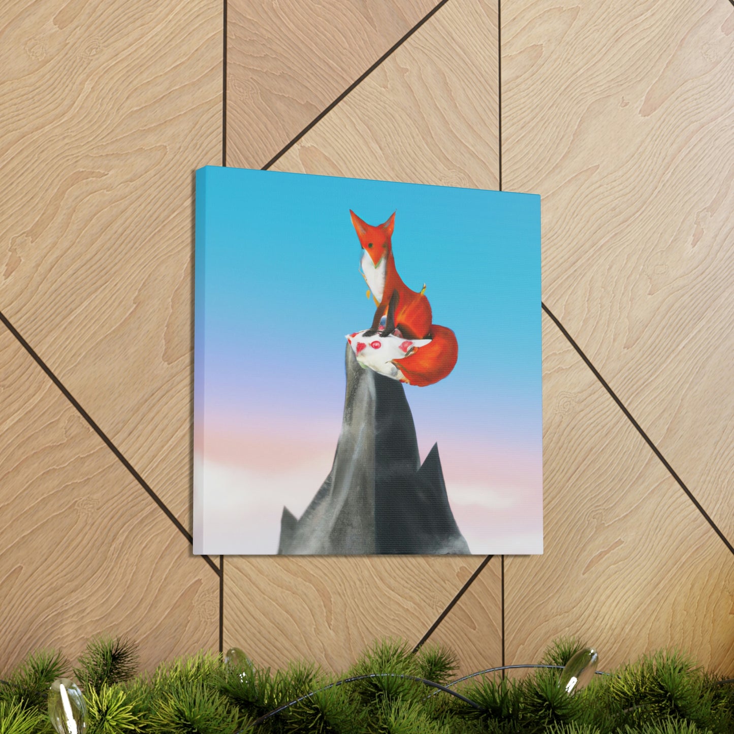 The Fox That Peaketh on the Mountain - The Alien Canva