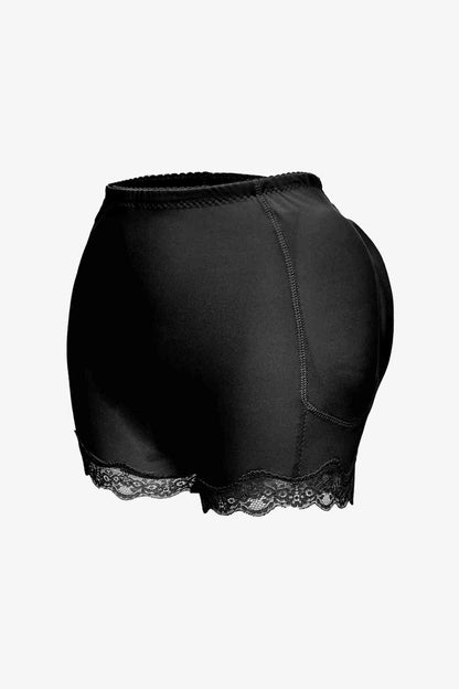 Shaping-Shorts in voller Größe mit Spitzenbesatz