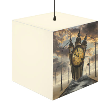 "Lonely Chimes in the Darkened City" - Die Alien Light Cube Lampe