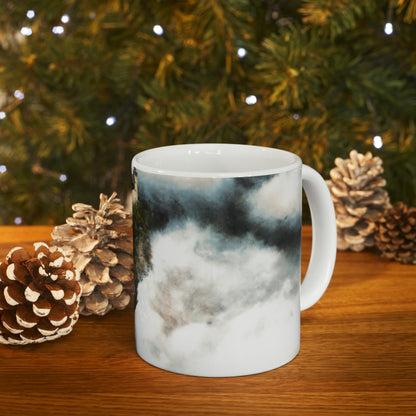 Mystic Castle in the Sky - The Alien Ceramic Mug 11 oz