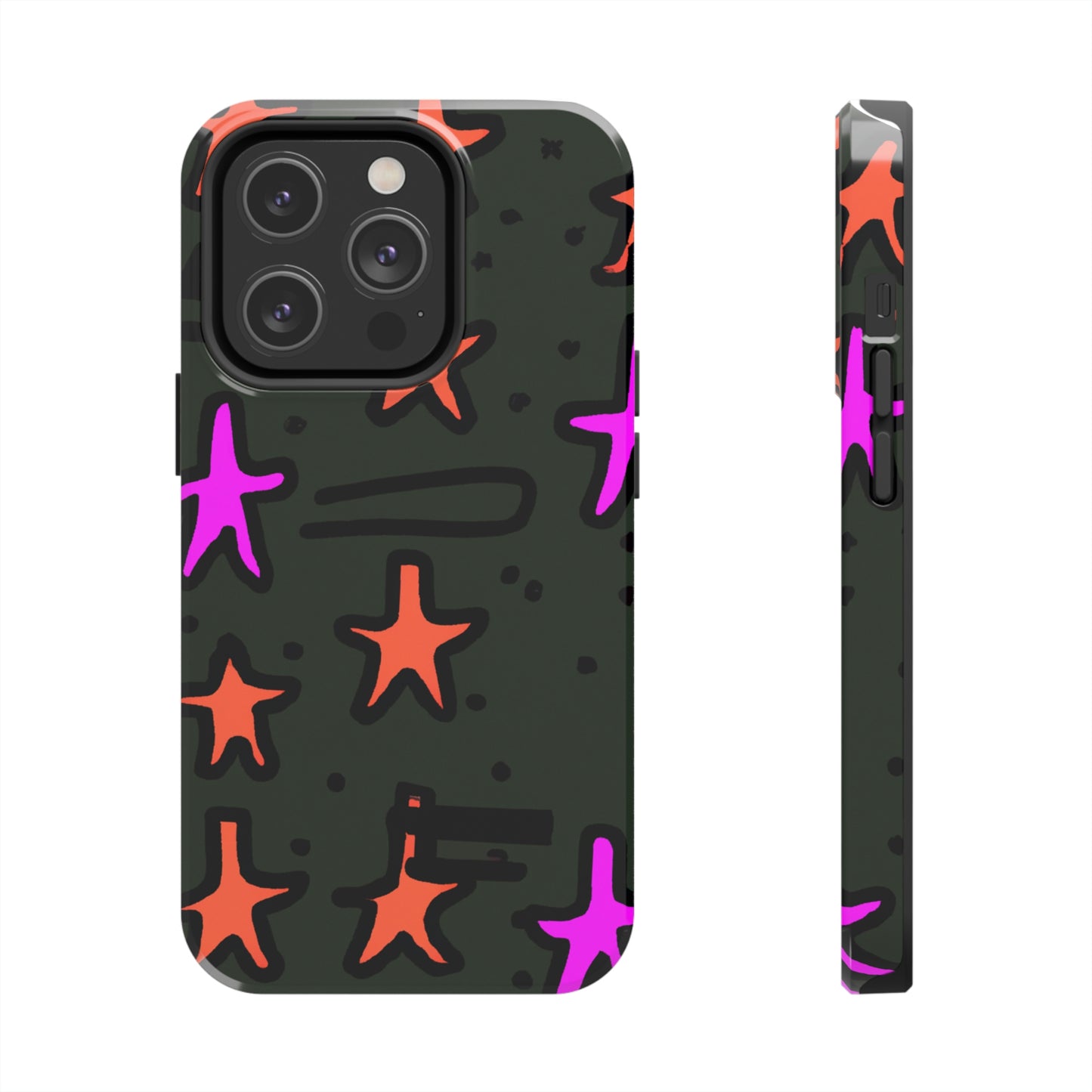 "Abandoned in the Glittering Night Sky" - The Alien Tough Phone Cases