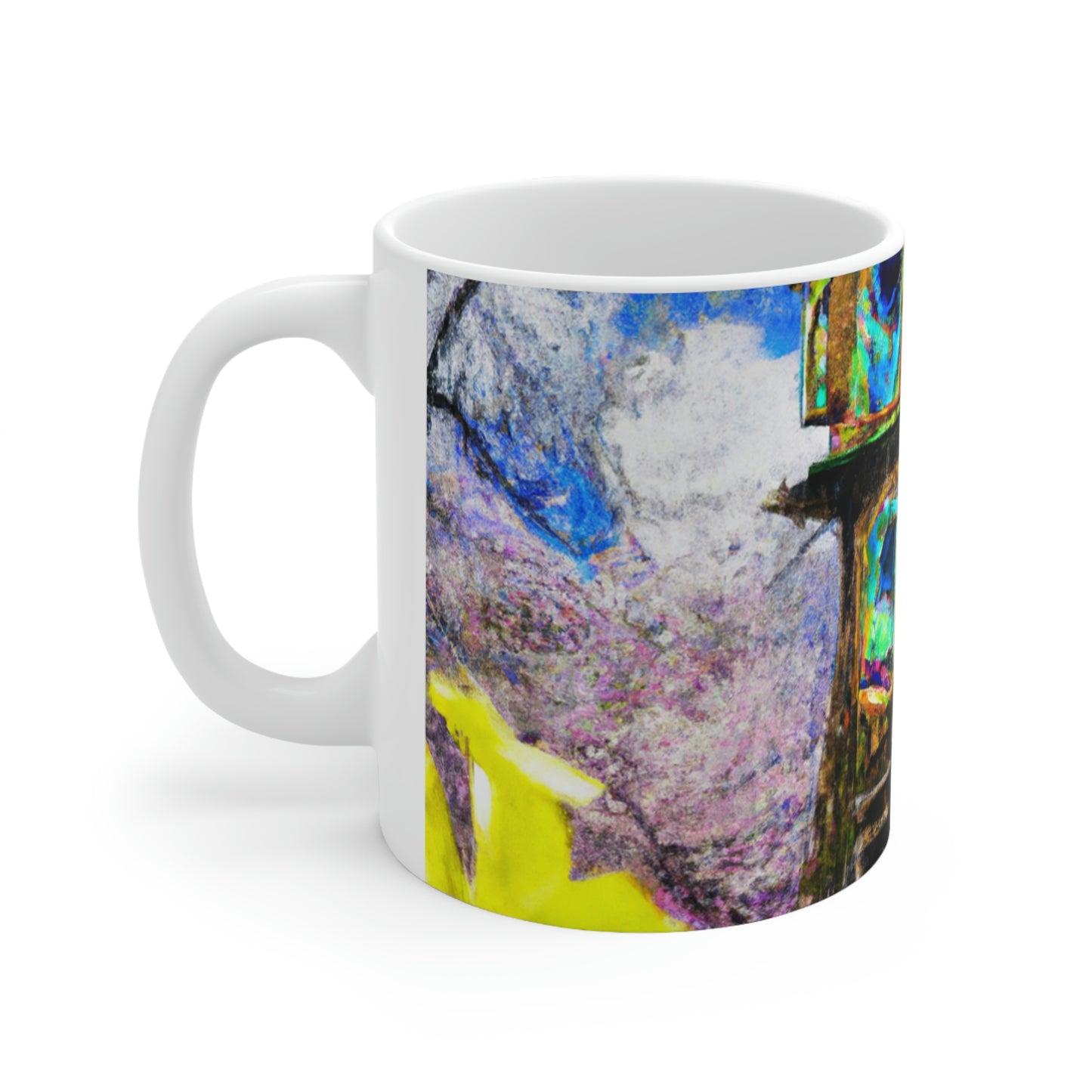 "Forgotten Secrets of the Springtime Forest" - The Alien Ceramic Mug 11 oz