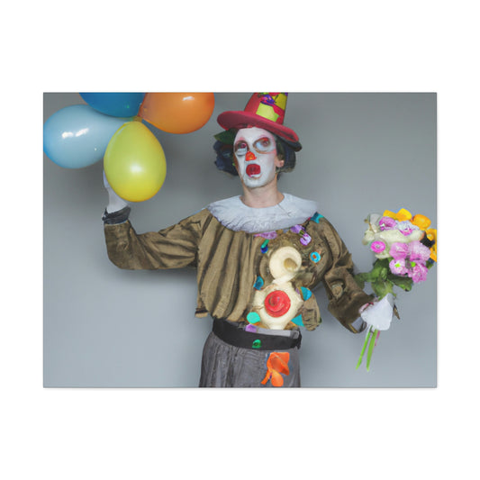 "Clowning Around with Balloons" - The Alien Canva