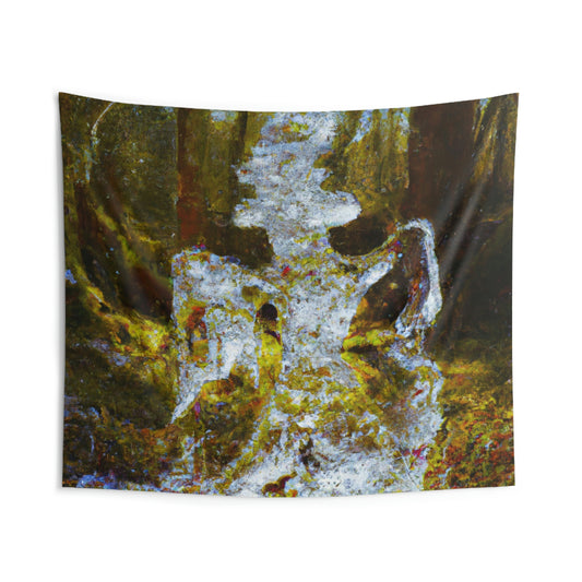 "Frozen Mystery in the Woods" - The Alien Wall Tapestries