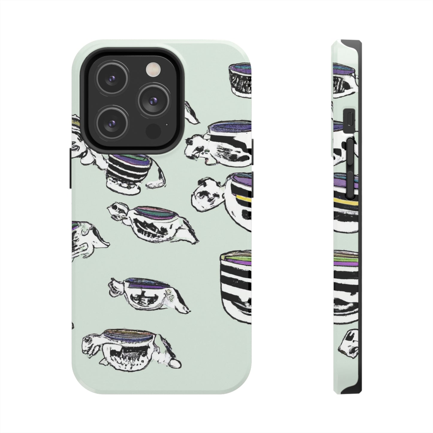 "Eine schnurrende, kostbare Teeparty-Parade" - Die Alien Tough Phone Cases