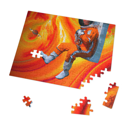 "Reise in die Burning Orange Galaxy" - Das Alien-Puzzle