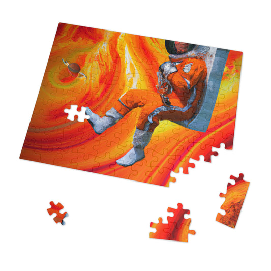 "Reise in die Burning Orange Galaxy" - Das Alien-Puzzle