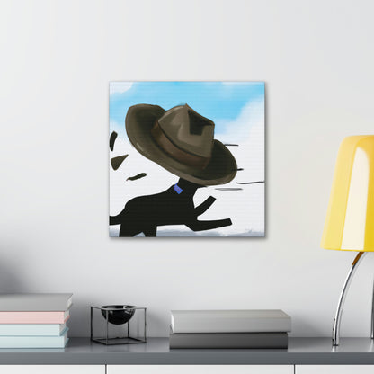 "The Hat Hunter" - Die Alien-Canva