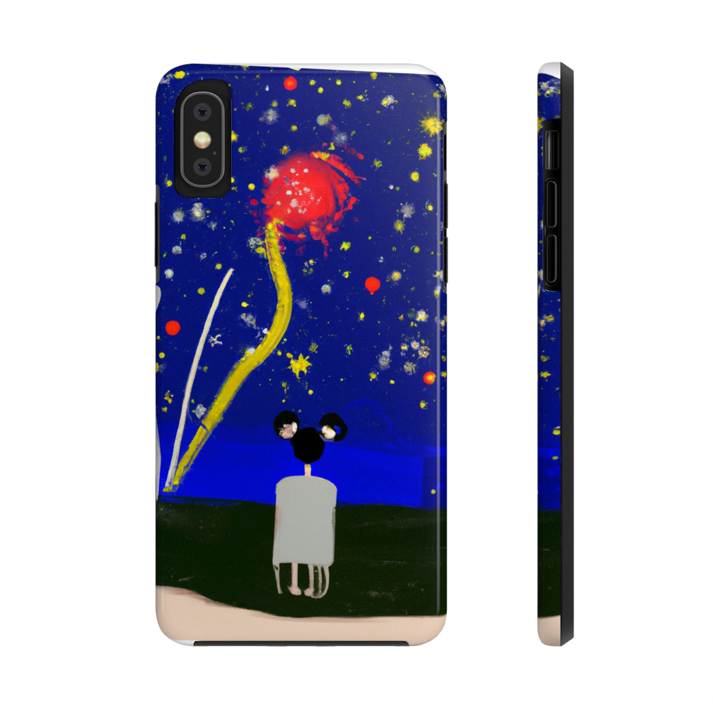 "A Spark of Solitude" - The Alien Tough Phone Cases