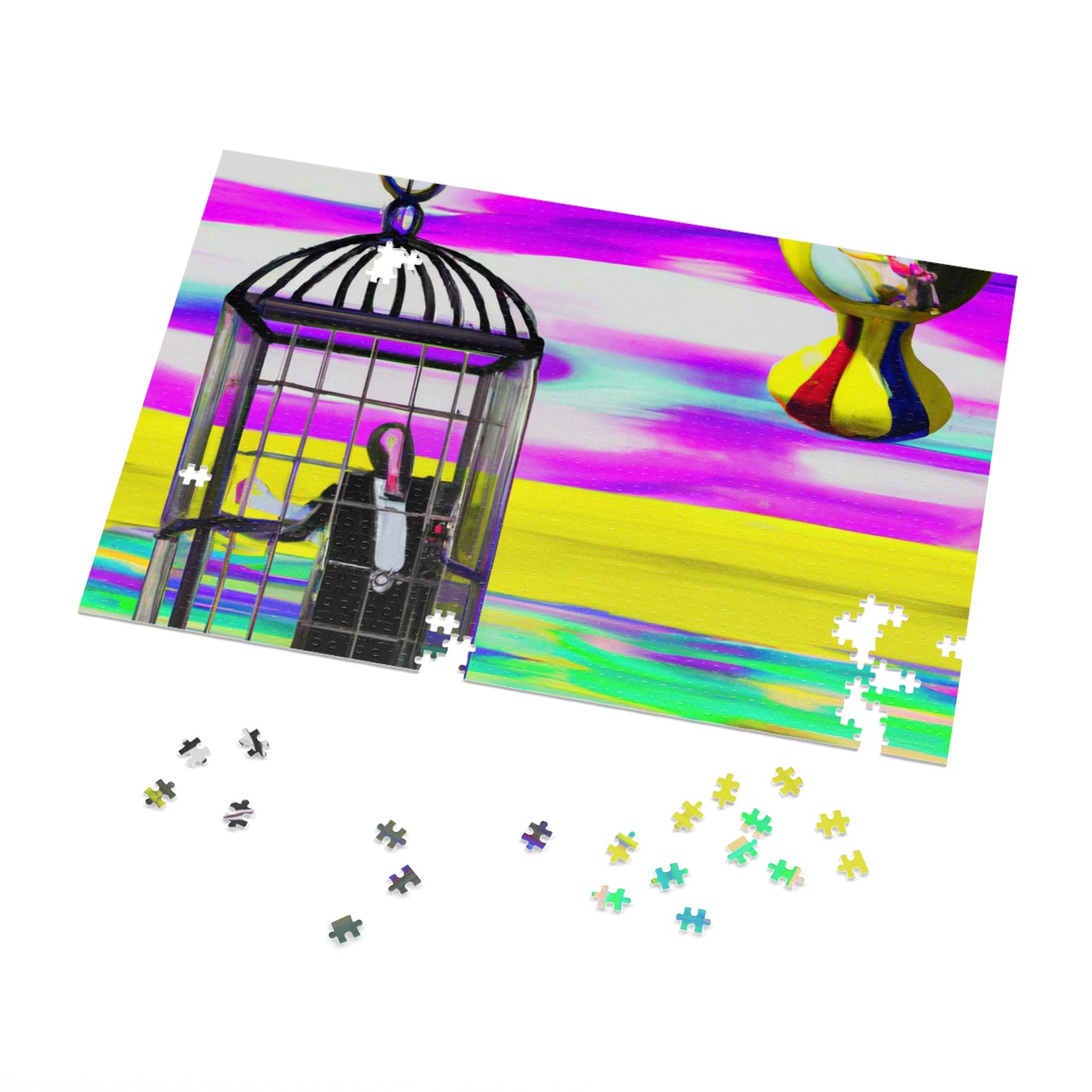 "A Prison of Brilliant Colors" - The Alien Jigsaw Puzzle