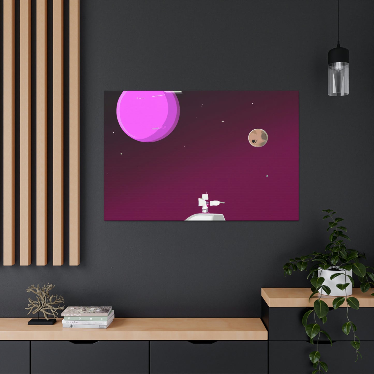 "A Moon Odyssey: Exploring Another World" - The Alien Canva