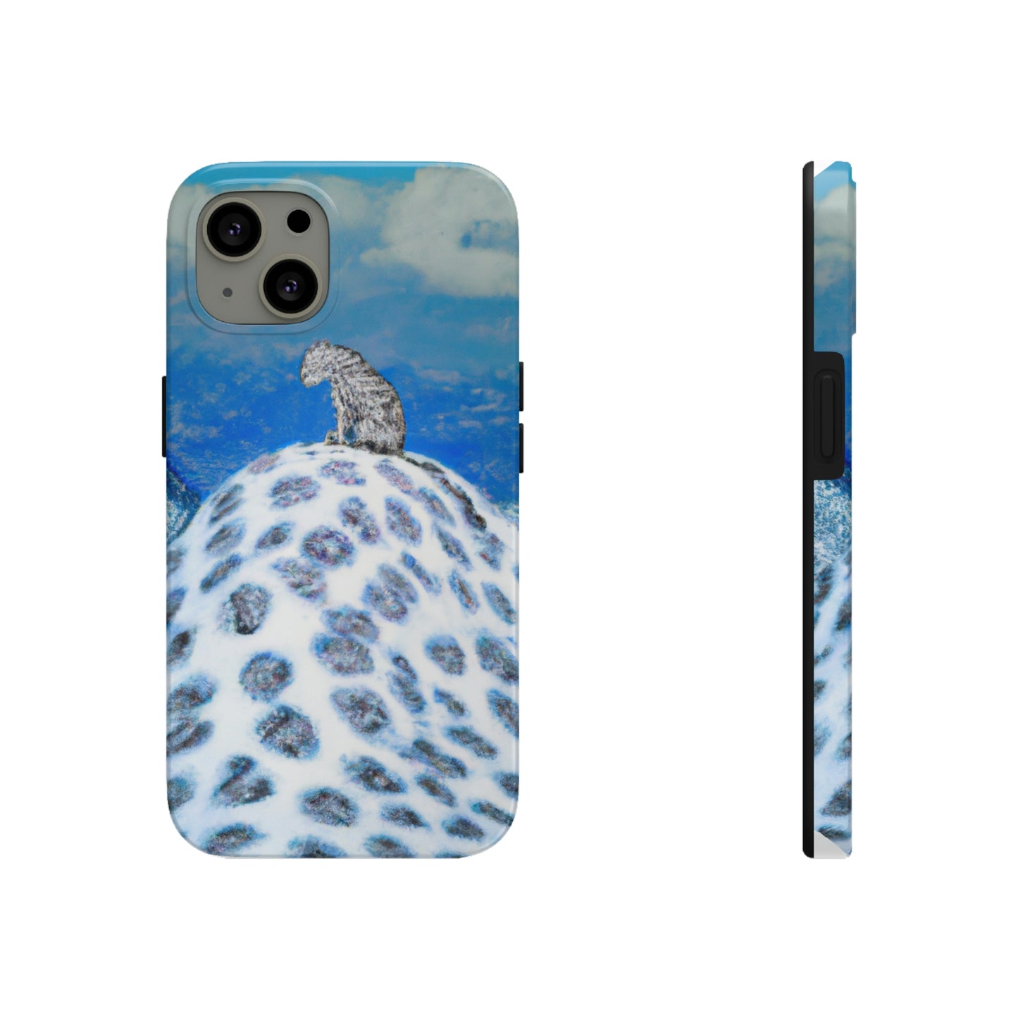 "Perca solitaria del leopardo de las nieves" - Las fundas para teléfonos Alien Tough