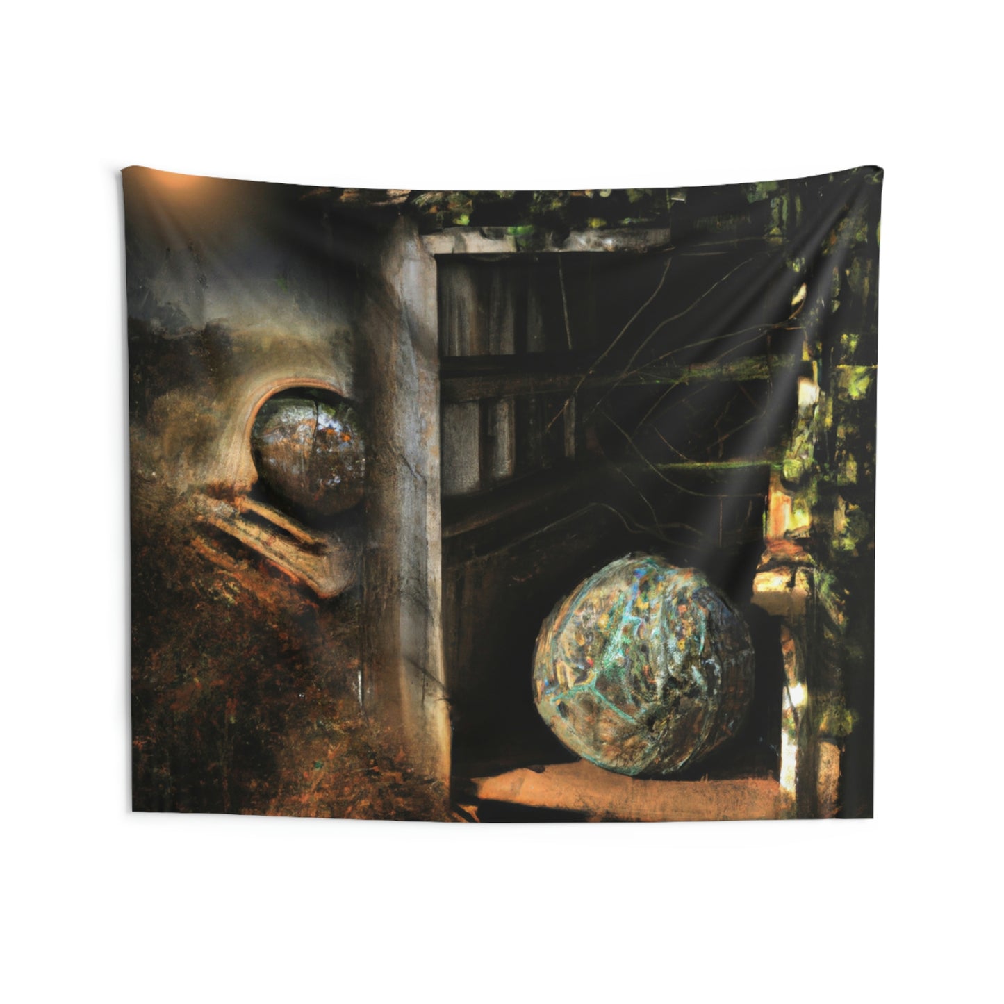 The Doghouse of Mystery. - The Alien Wall Tapestries