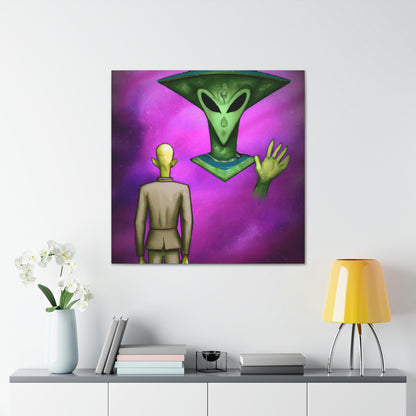 "Outsmarting the Alien Tyrant" - The Alien Canva