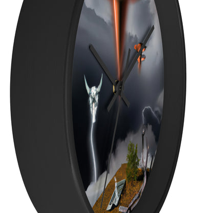 Invasion of the Storm Aliens - The Alien Wall Clock