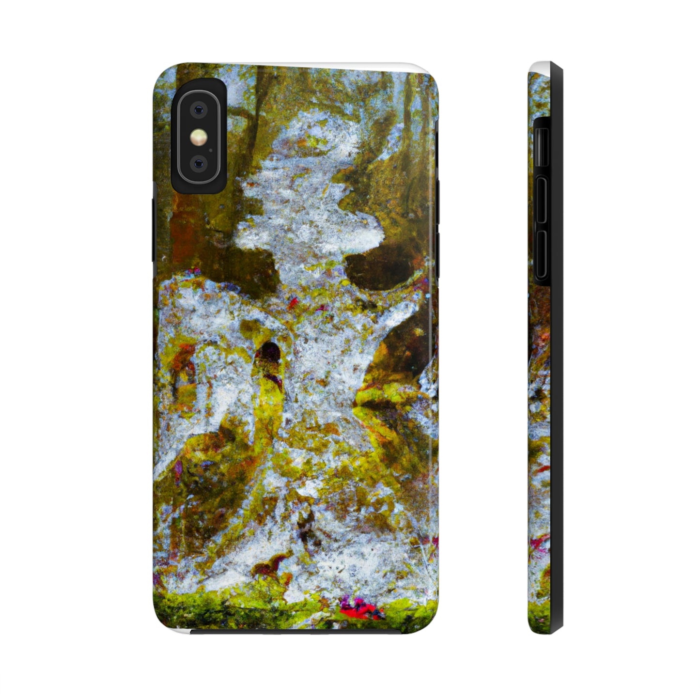 "Frozen Mystery in the Woods" - Die Alien Tough Phone Cases